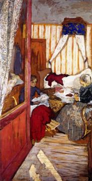 Before the Door Artwork by Edouard Vuillard