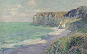 Cliffs at Saint Jouin Artwork by Gustave Loiseau
