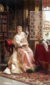 The Serenade Artwork by Charles Joseph Frederick Soulacroix