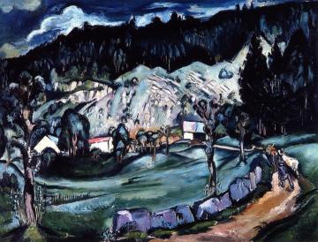 Jura Landscape Artwork by Emile-othon Friesz