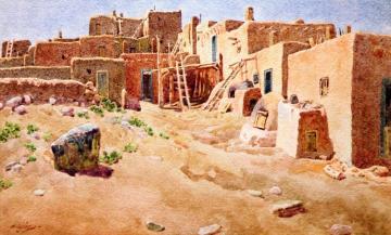 Pueblos Artwork by Gunnar Widforss
