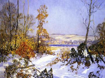 Drifted Road Artwork by Edward Willis Redfield