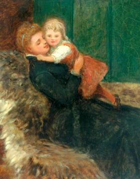 Maternal Affection Artwork by Frederick Goodall