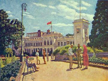 Crimea. Livadia Artwork by Ilya Mashkov