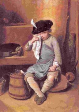 The Penitent Child Artwork by Nicolas Bernard Lepicie