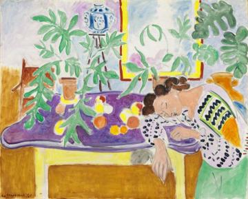 Still Life With A Sleeping Woman Artwork by Henri Matisse