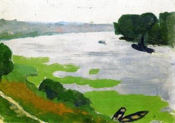The Seine at Herblay Artwork by Albert Marquet