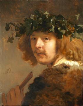 Shepherd with flute Artwork by Jacob Adriaensz Backer