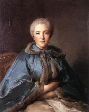 Comtesse De Tillières Artwork by Jean-Marc Nattier