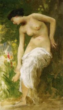 After The Bath Artwork by William Adolphe Bouguereau