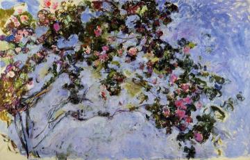 The Rose Bush Artwork by Claude Oscar Monet