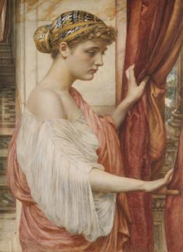 At The Window Artwork by Sir Edward John Poynter