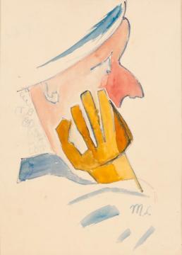 Sailor Artwork by Mikhail Fedorovich Larionov