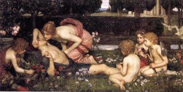 The Awakening Of Adonis Artwork by John William Waterhouse
