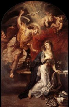 Annunciation Artwork by Peter Paul Rubens