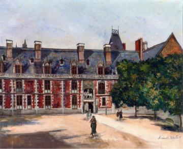Château de Blois Artwork by Maurice Utrillo