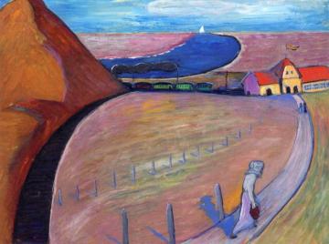 Bahnhof Prerow Artwork by Marianne von Werefkin