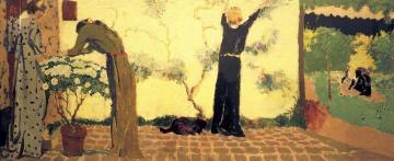 Gardening Artwork by Edouard Vuillard