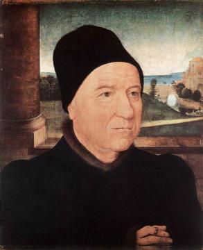 Portrait Of An Old Man Artwork by Hans Memling