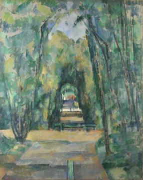Avenue at Chantilly Artwork by Paul Cezanne