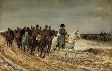The French Campaign Artwork by Jean Louis Ernest Meissonier