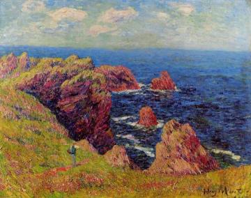 The Breton Coast Artwork by Henry Moret
