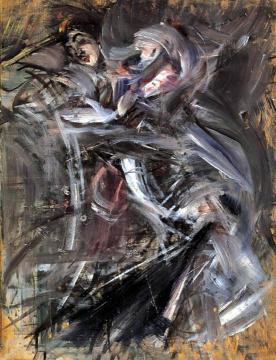 Female Figure Artwork by Giovanni Boldini