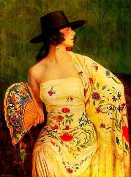 Girl From Andalusia Artwork by George Owen Wynne Apperley