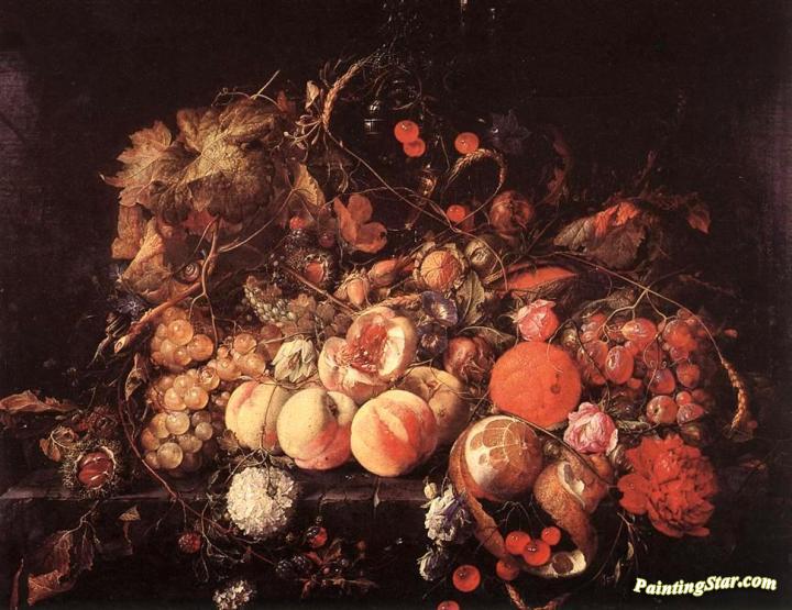 Still life Artwork by Jan Davidsz De Heem