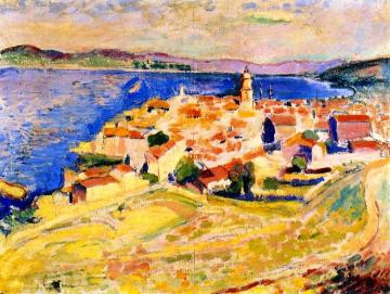 View of Saint-Tropez Artwork by Henri Matisse