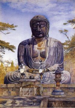 Daibutsu at Kamakura, Japan Artwork by Henry Roderick Newman