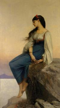 Graziella Artwork by Jules Joseph Lefebvre