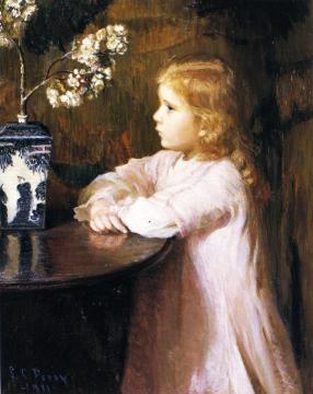 Cherry Blossoms Artwork by Lilla Cabot Perry