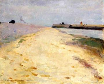 By The Shore, Walberswick Artwork by Willard Leroy Metcalf