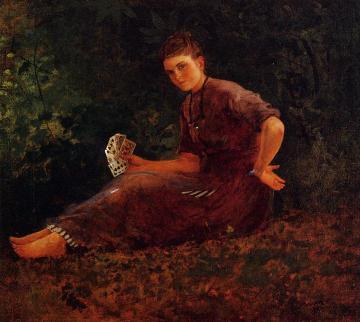 Shall I Tell Your Fortune? Artwork by Winslow Homer