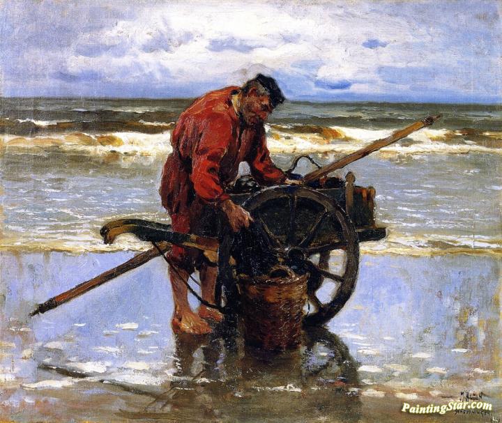 Clam Digger Artwork by Mathias J. Alten