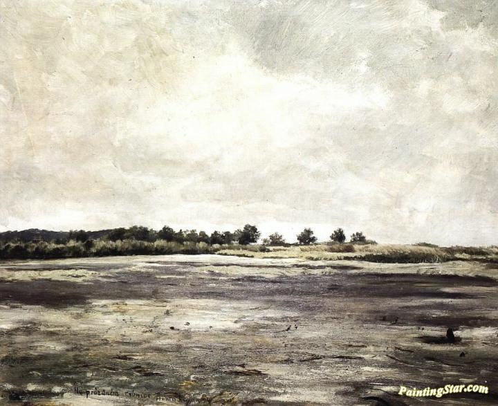 An Empty pond Artwork by František Kaván