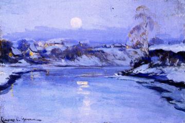 Moonrise Artwork by Clarence Gagnon