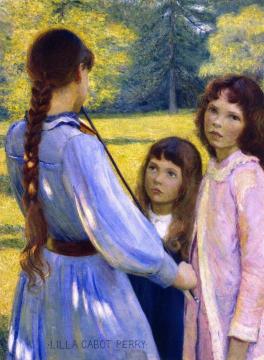 Open Air Concert Artwork by Lilla Cabot Perry