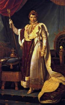 Napoleon I In His Imperial Robes Artwork by François Gérard
