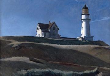 Lighthouse HIll Artwork by Edward Hopper
