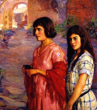 Going To Church (sunday Morning), Capistrano Artwork by Joseph Kleitsch