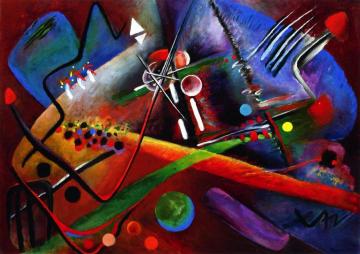 Con Roso Artwork by Rudolf Bauer