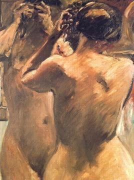 Woman Combing Her Hair Artwork by Lovis Corinth