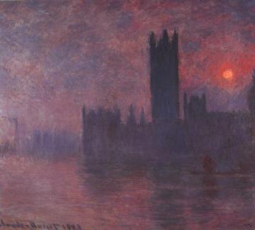 Houses Of Parliament Artwork by Claude Oscar Monet