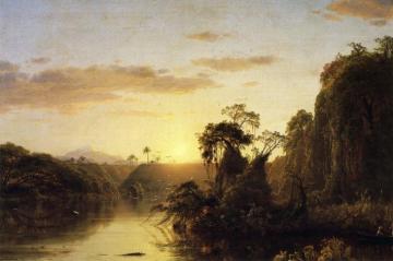 Scene on the Magdalena Artwork by Frederic Edwin Church