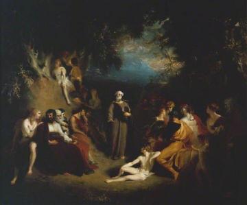 Homer Reciting his Poems Artwork by Sir Thomas Lawrence