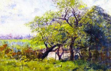 Landscape, Spring Artwork by Frederick McCubbin