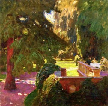 In the Garden Artwork by Carl Julius Rudolf Moll