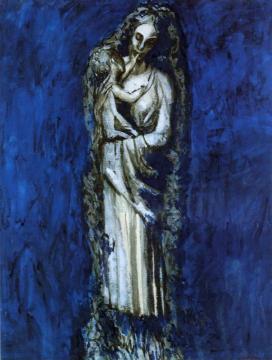 Madonna with Garland Artwork by Pablo Picasso